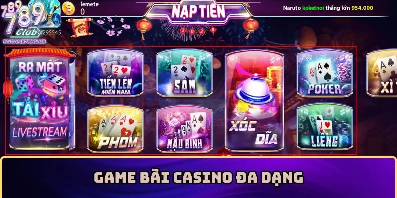 Các game bài xứng tầm cho bạn thử sức