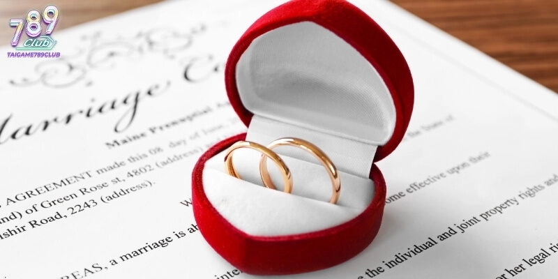 Mơ thấy nhẫn cưới thường báo hiệu vận may và thành công